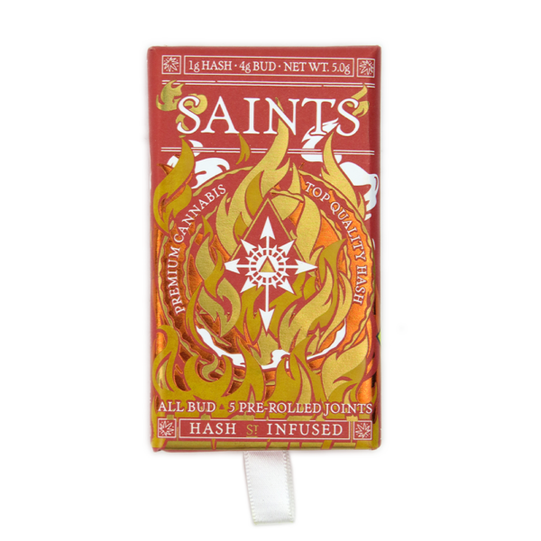 Saints Hash Infused Red Box