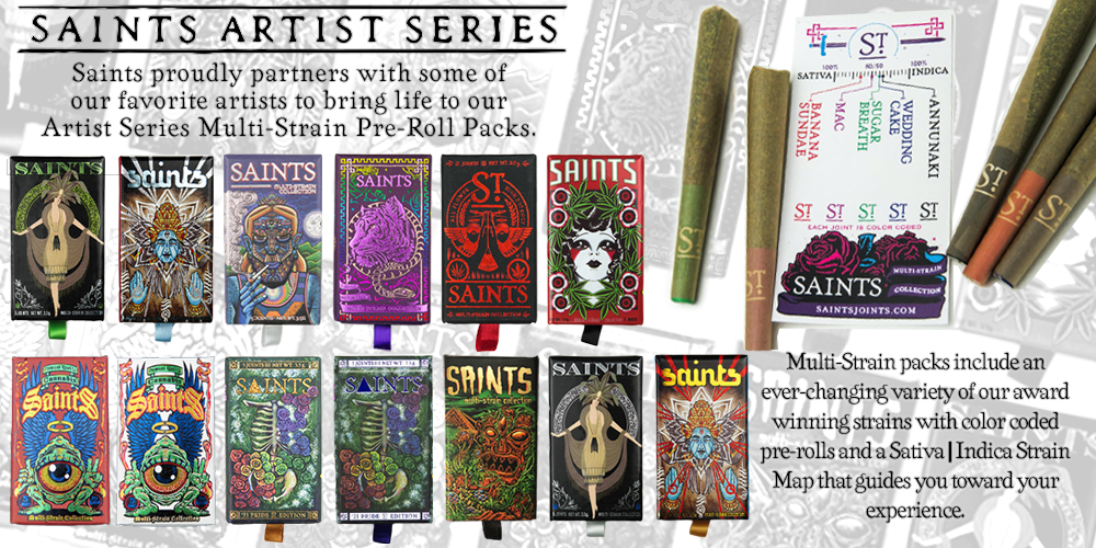 Saints Artist Series Pre Rolls