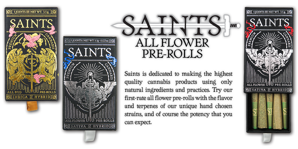Saints All Flower Pre Rolls